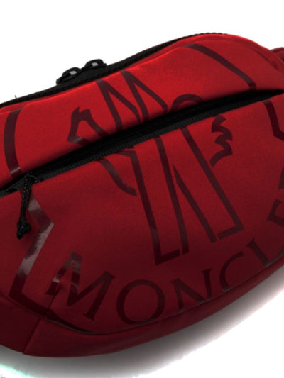 Moncler Bag Zip Logo Red