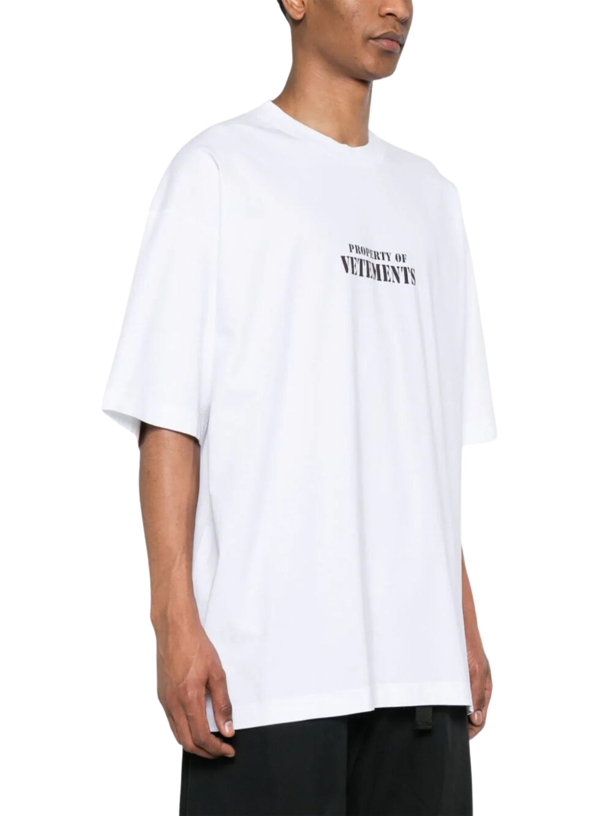 Vetements T-Shirt Property White