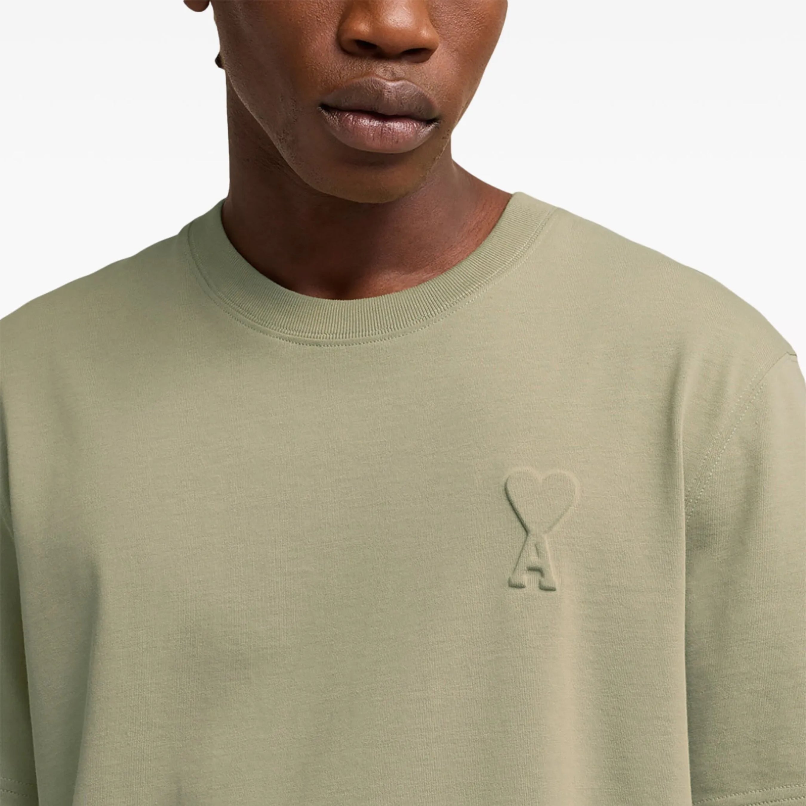 Ami T-Shirt Logo Sage