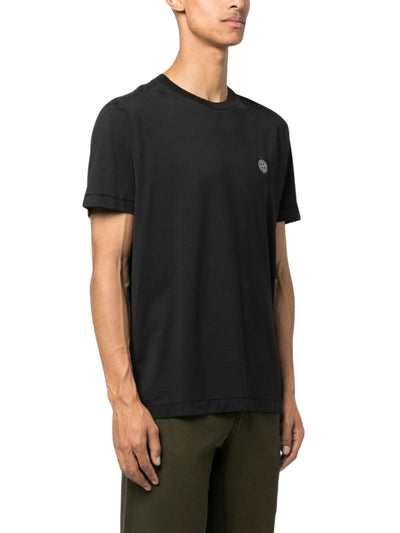 Stone Island T-Shirt Logo Black