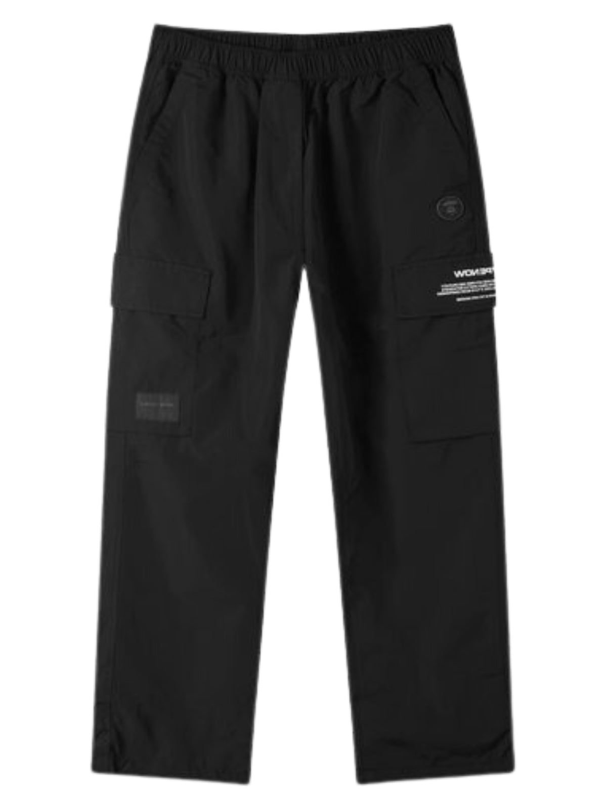 Aape Cargo Pants Pocket Logo Black