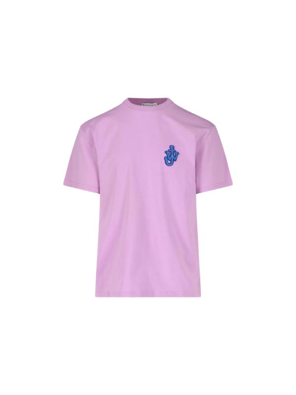 Jw Anderson T-Shirt Anchor Patch Pink