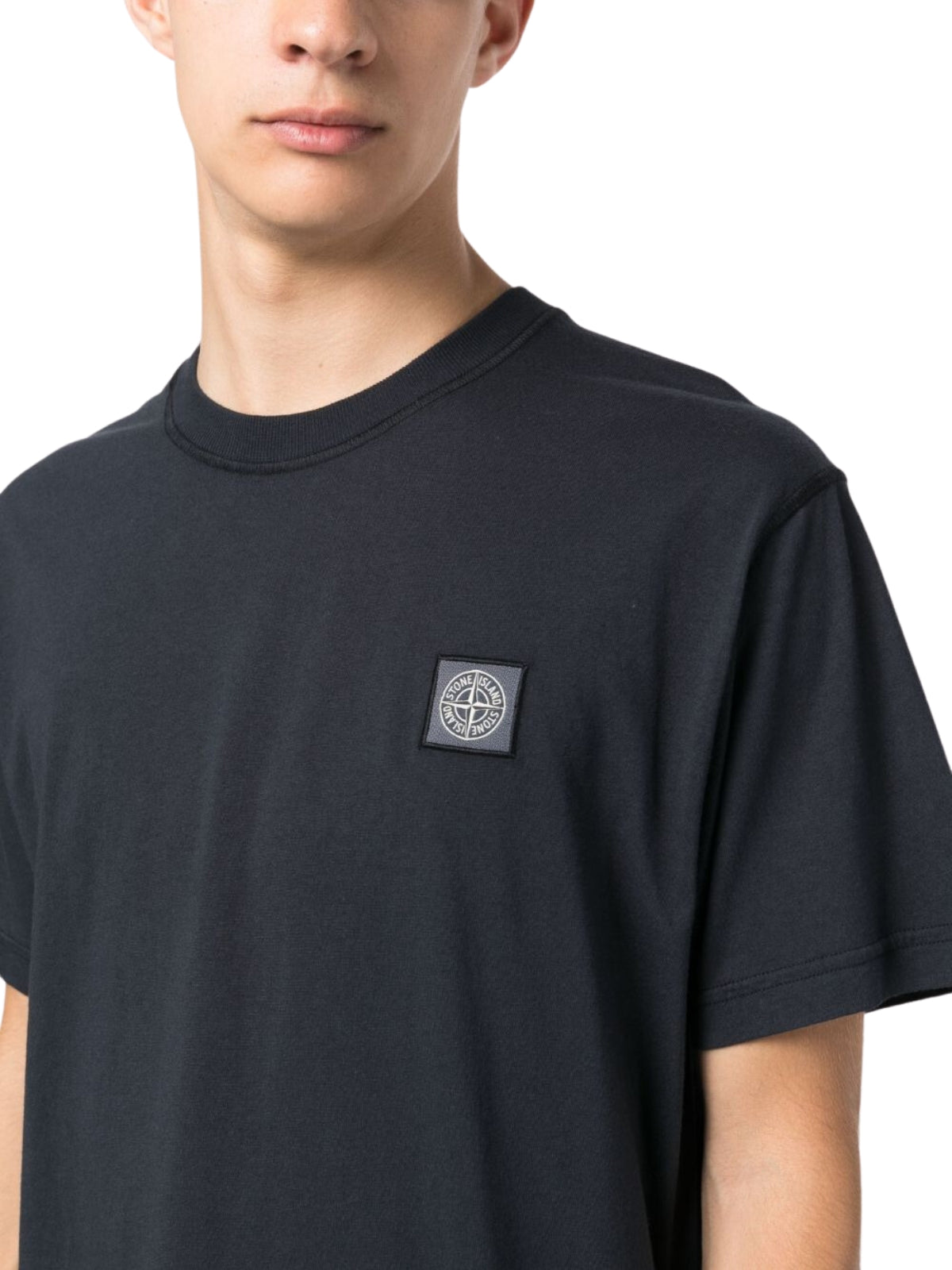 Stone Island T-Shirt Logo Black
