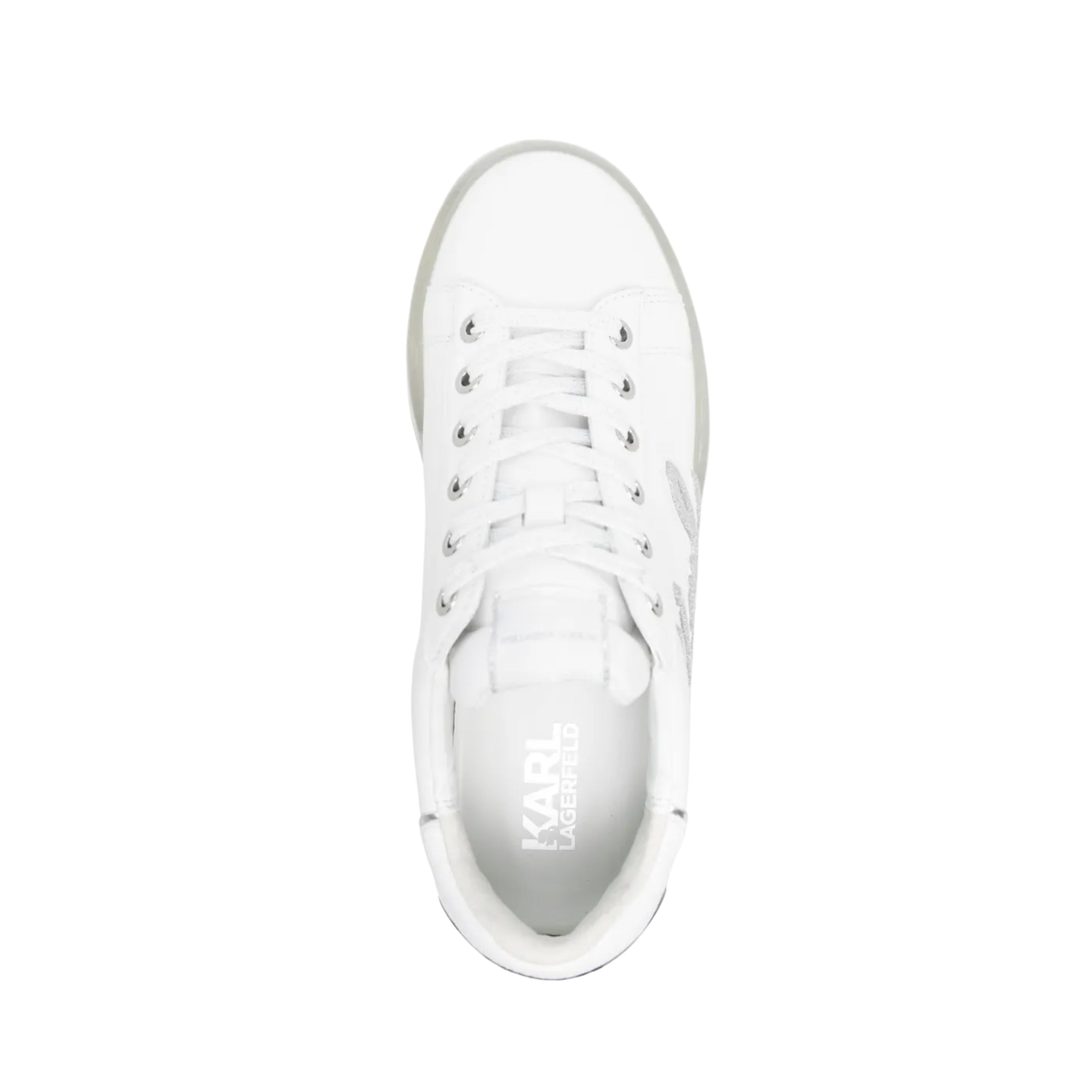 Karl Lagerfeld Kapri Kushion Glitter White