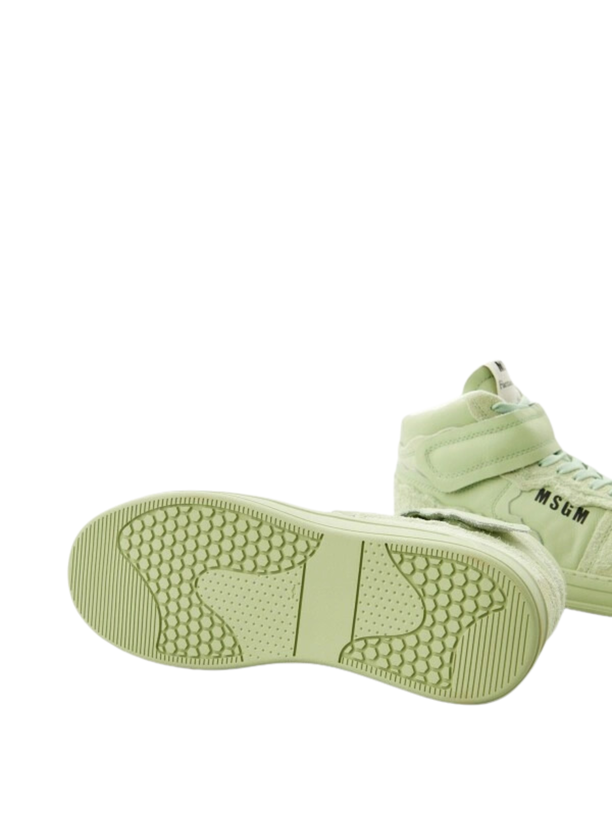 Msgm Sneaker Velcro Logo Mint