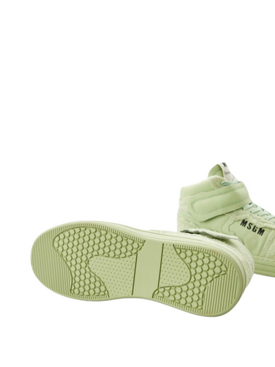 Msgm Sneaker Velcro Logo Mint