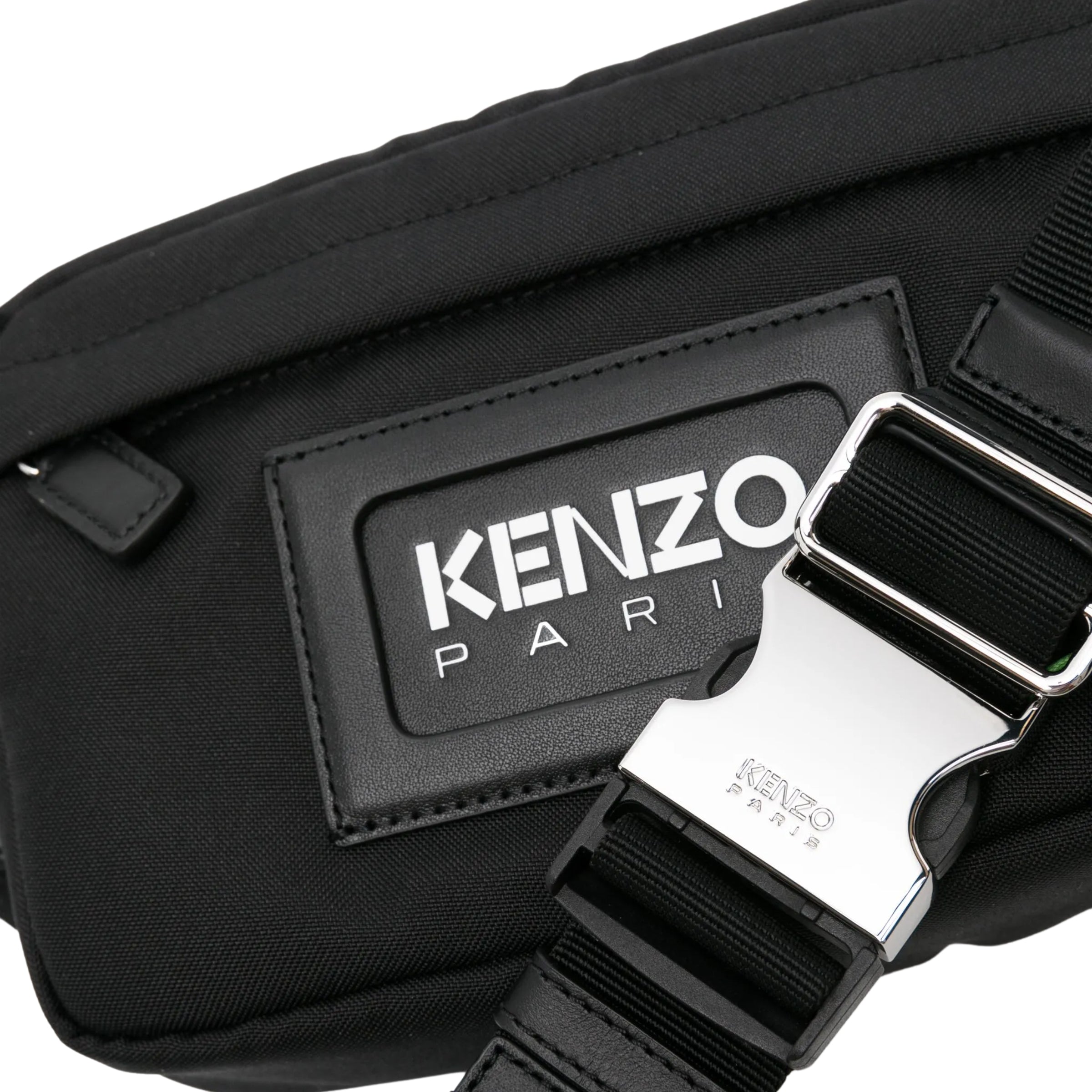 Kenzo Bag Belt Logo Black