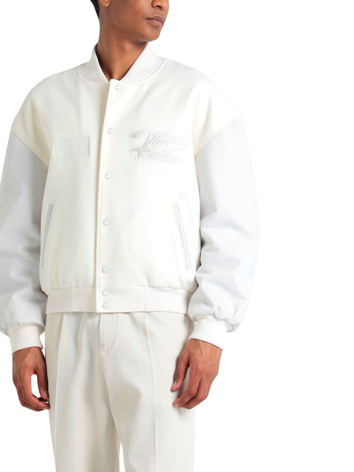 Vtmnts Jacket Logo White