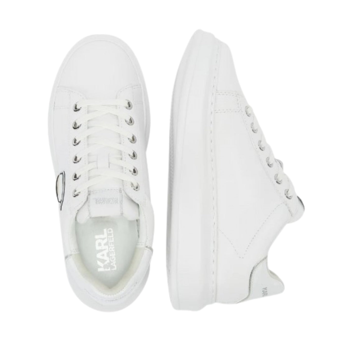 Karl Lagerfeld Sneaker Ladies Kapri Karl White