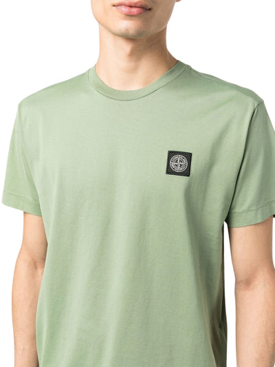 Stone Island T-Shirt Logo Green