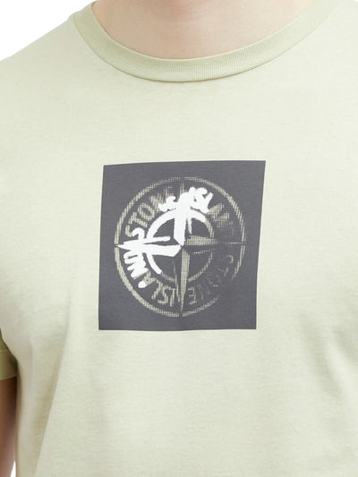Stone Island T-Shirt Logo Green