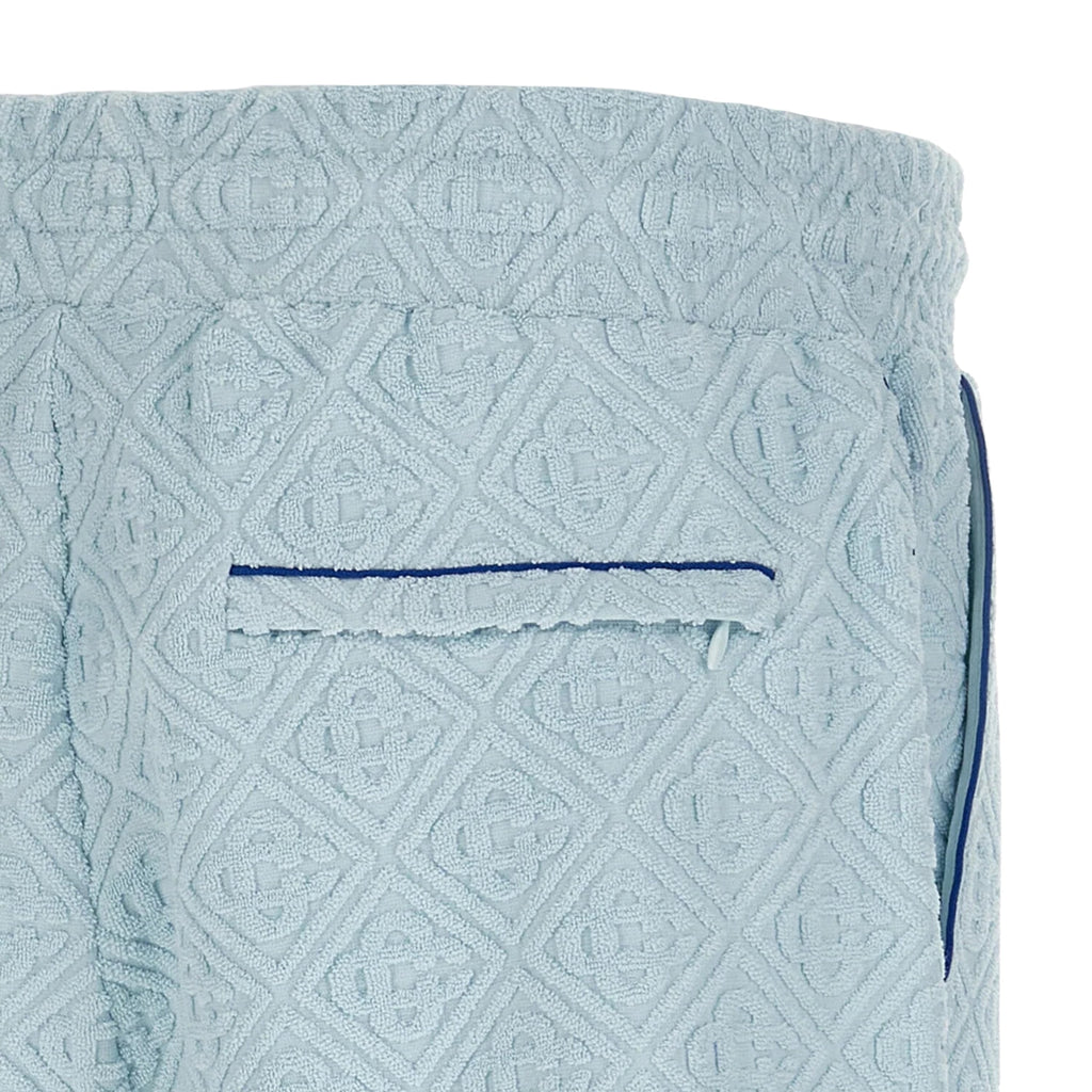 Casablanca Shorts Monogram Light Blue