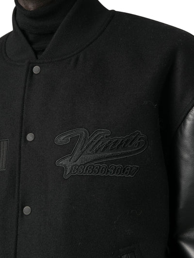 Vtmnts Jacket Varsity Mono Black