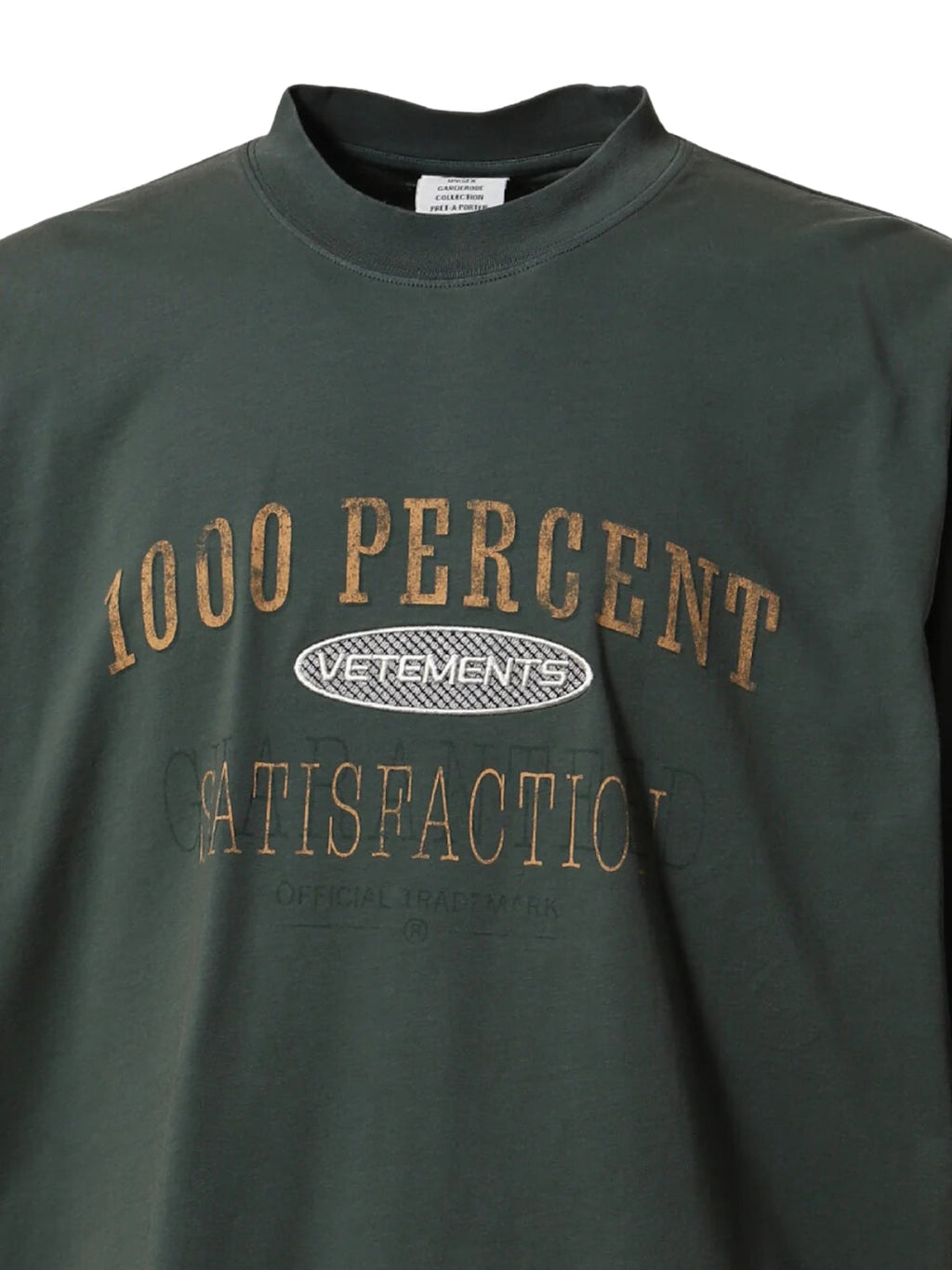 Vetements T-Shirt Satisfaction