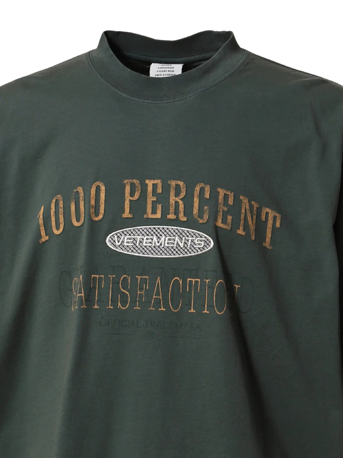Vetements T-Shirt Satisfaction