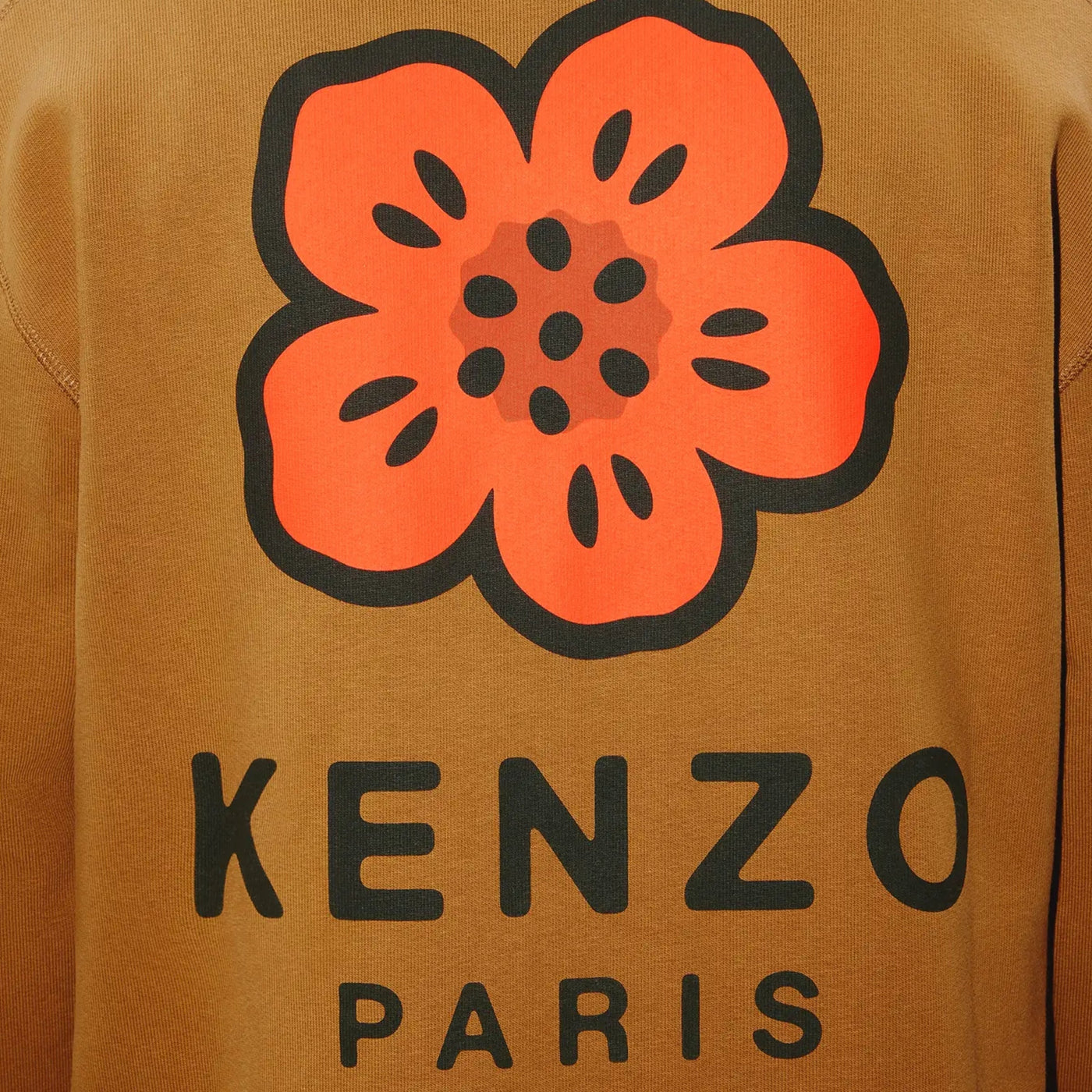 Kenzo Cardigan Ladies Flower Caramel