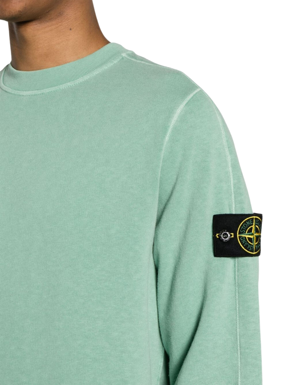 Stone Island Sweater Logo Mint