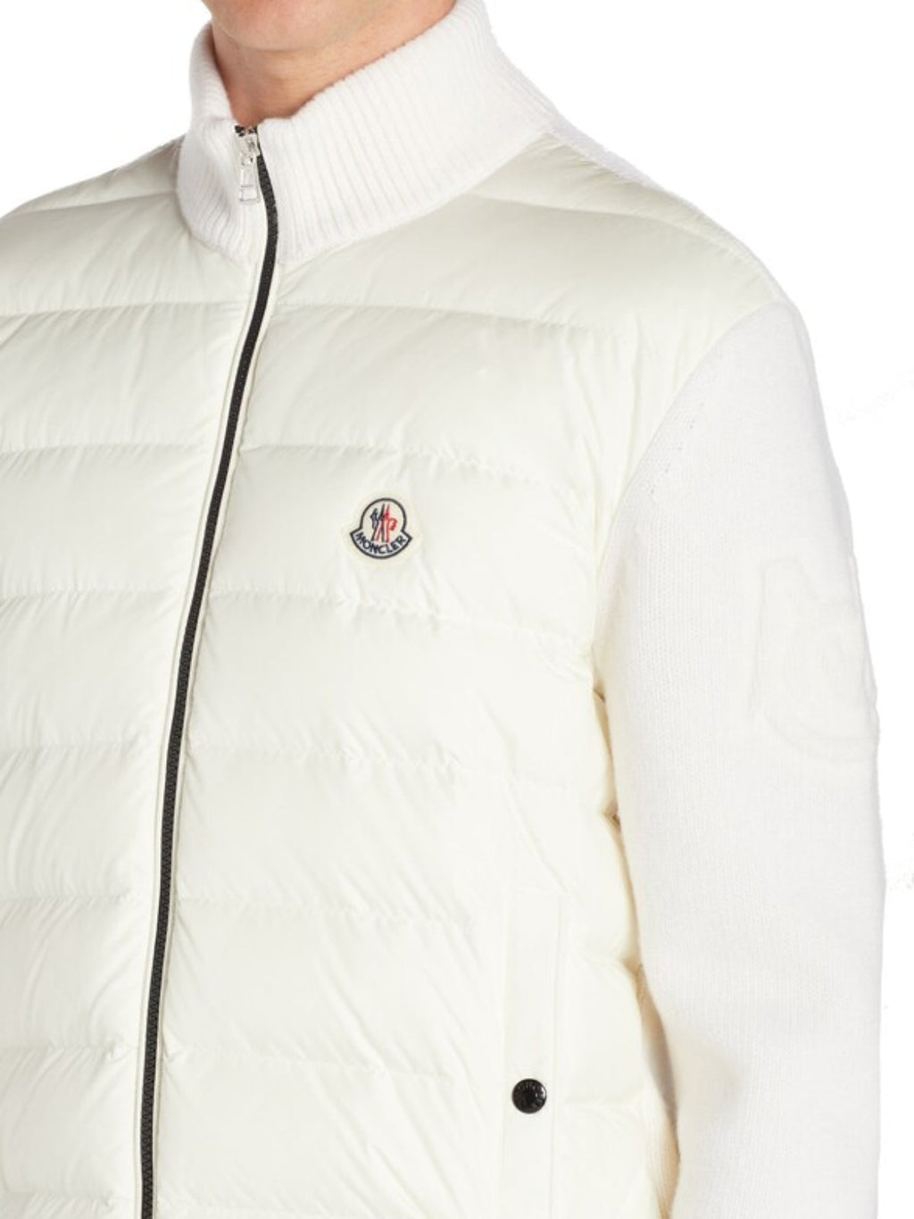 Moncler Jacket Cardigan White