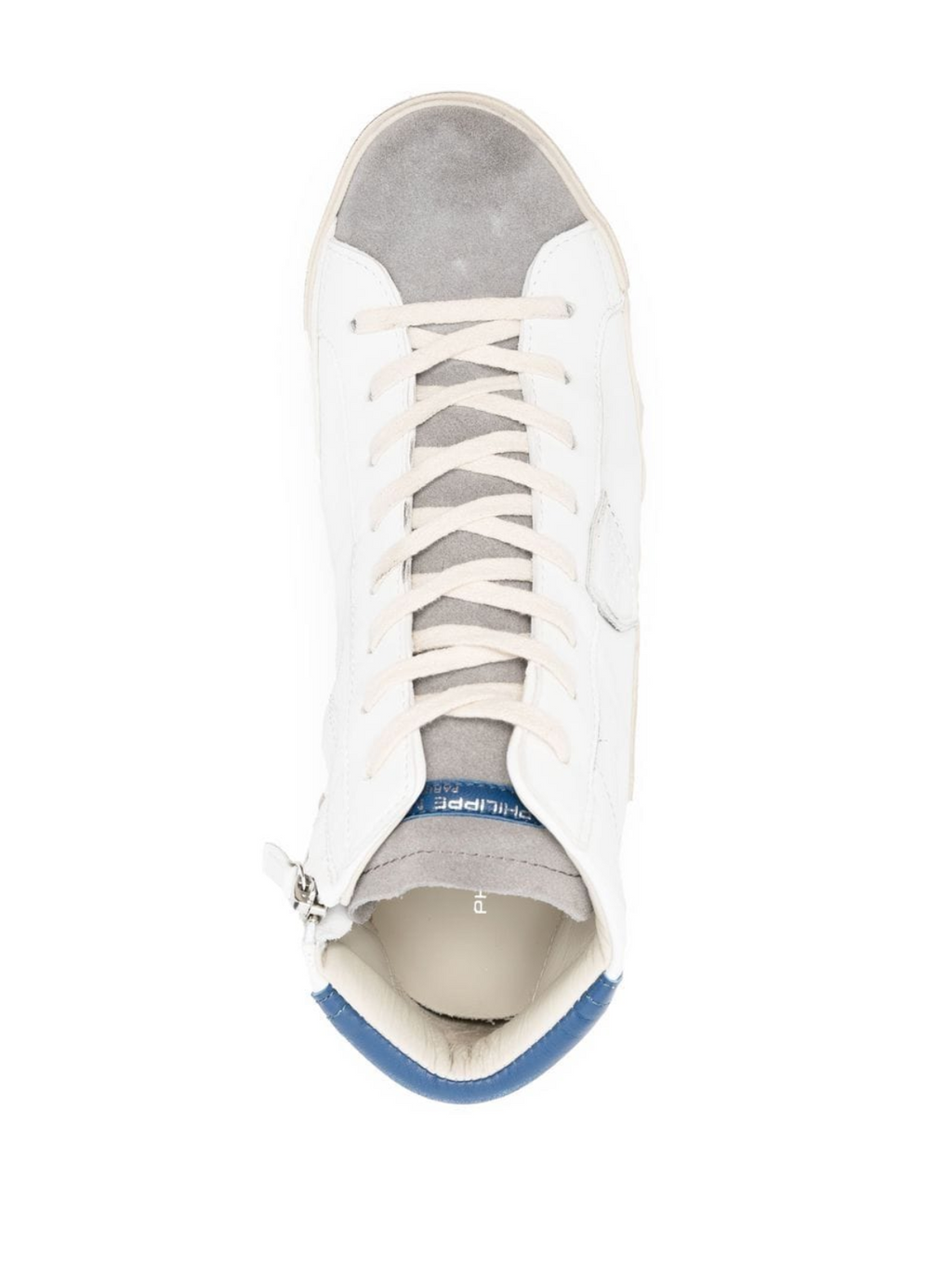 Philippe Model Sneaker Vintage Blanc Gris