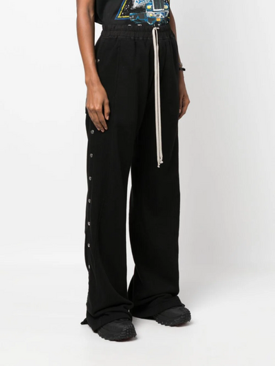 Rick Owens Track Pants Pusher Black
