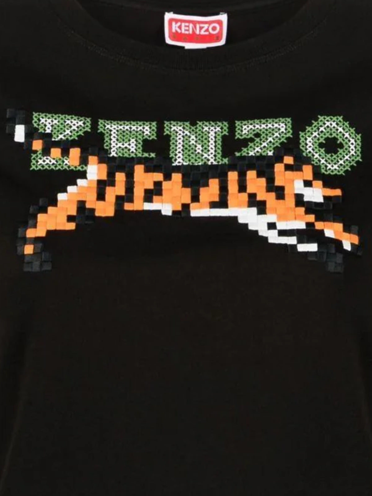 Kenzo  T-Shirt  Tiger Logo Black
