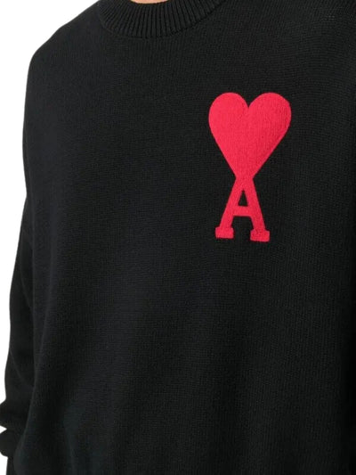 Ami Sweater Logo Black