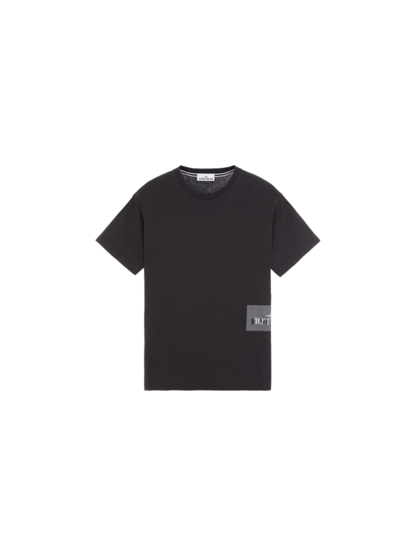 Stone Island T-Shirt Logo Black