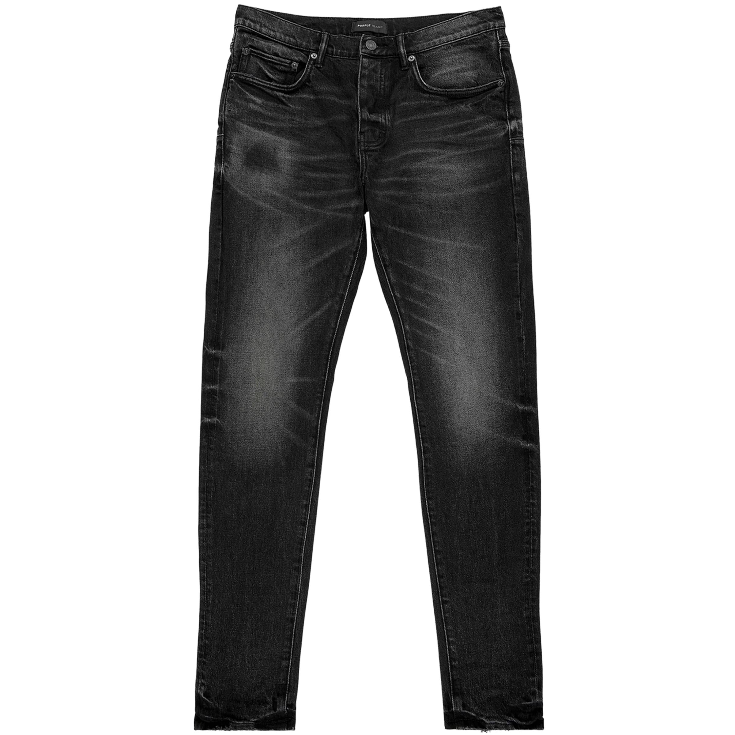 Purple Jeans Design Black