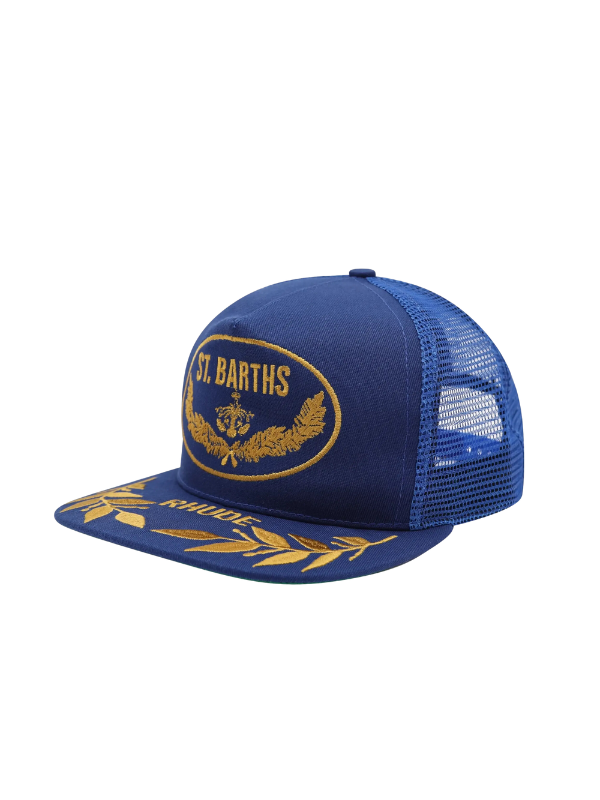 Rhude Cap Doubler Cobalt Blue