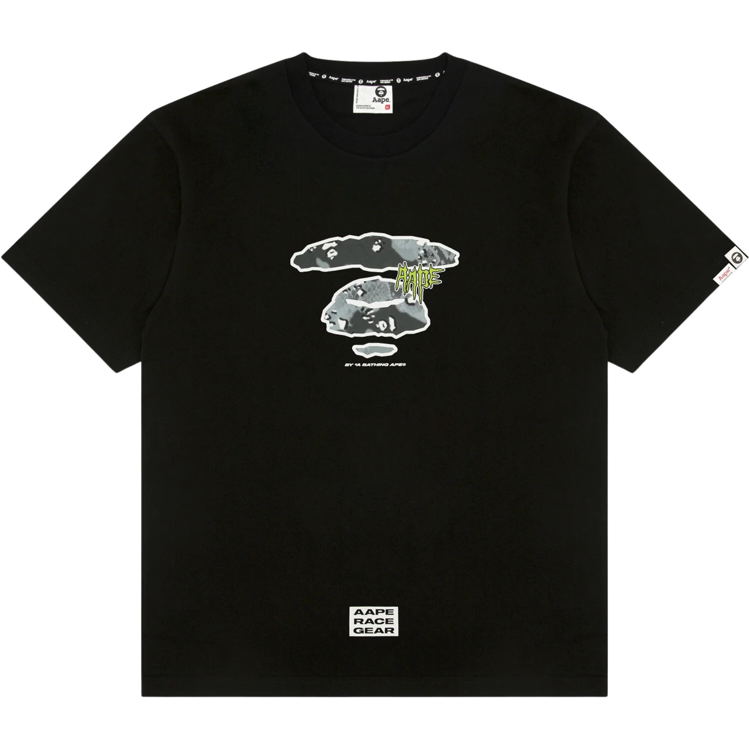 Aape T-Shirt Graphic Print Black