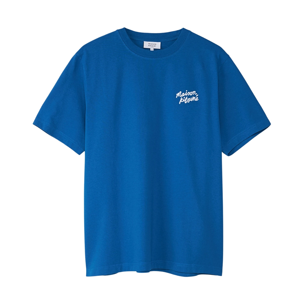Maison Kitsune T-Shirt Logo Celestial Blue