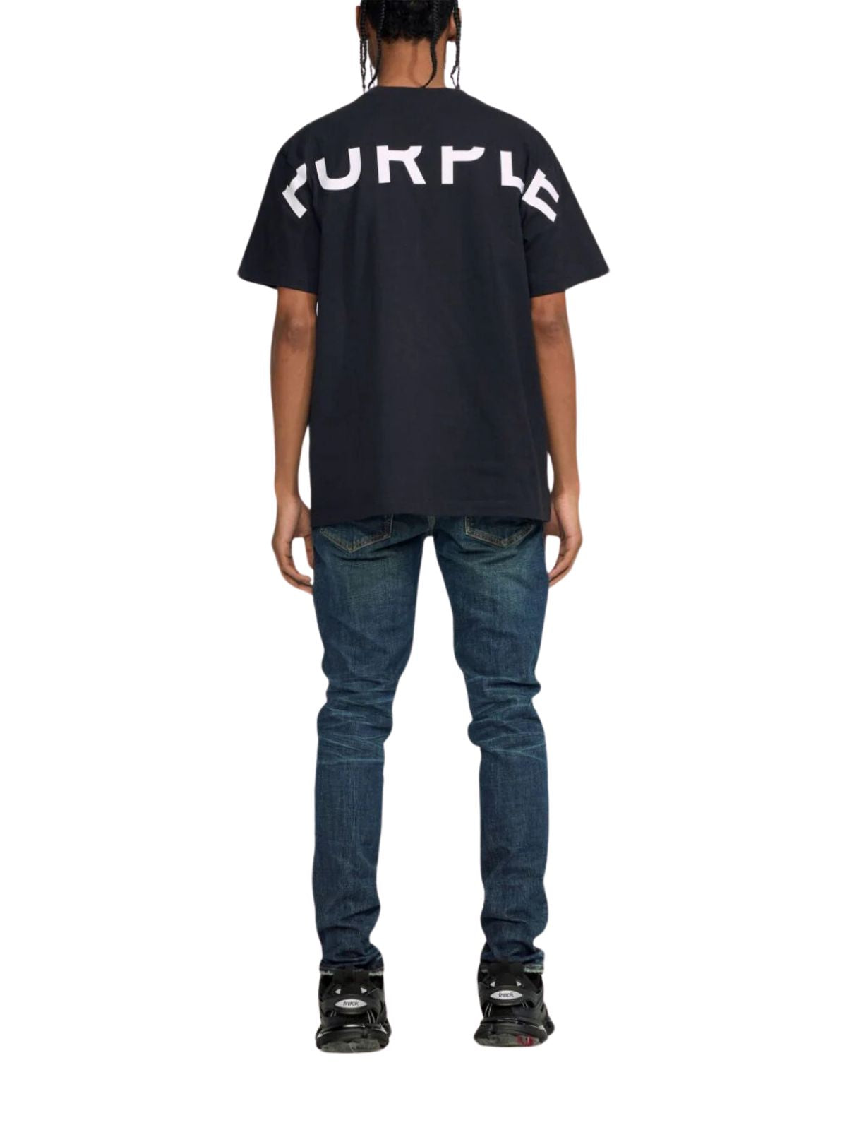 Purple Jeans Dark Stone Rinse Indigo