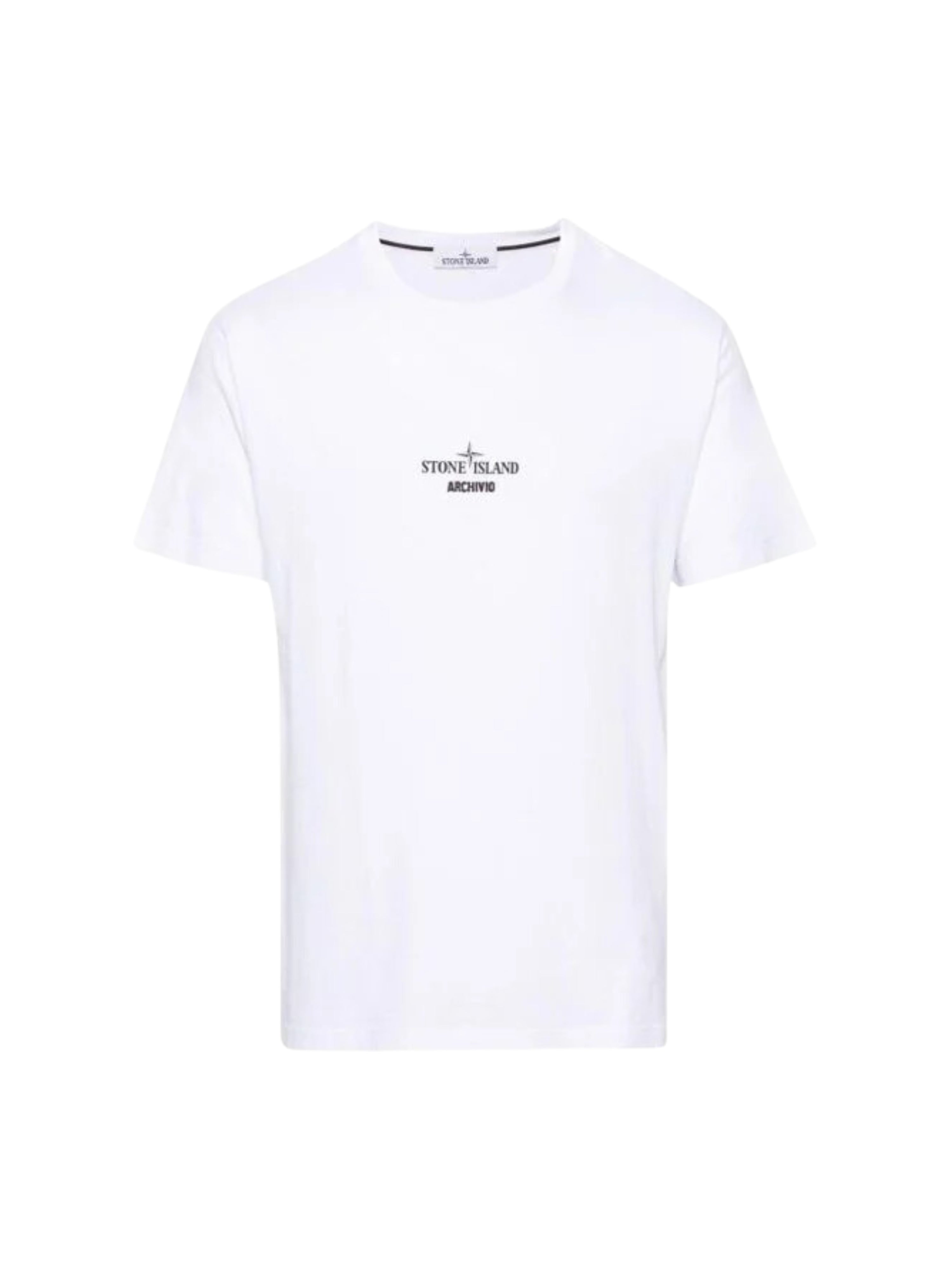 Stone Island T-Shirt Logo White