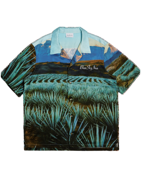 Blue Sky Inn Shirt Agave Logo Multi Colour