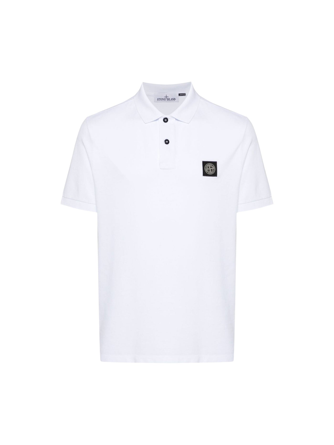 Stone Island Golfer Logo White