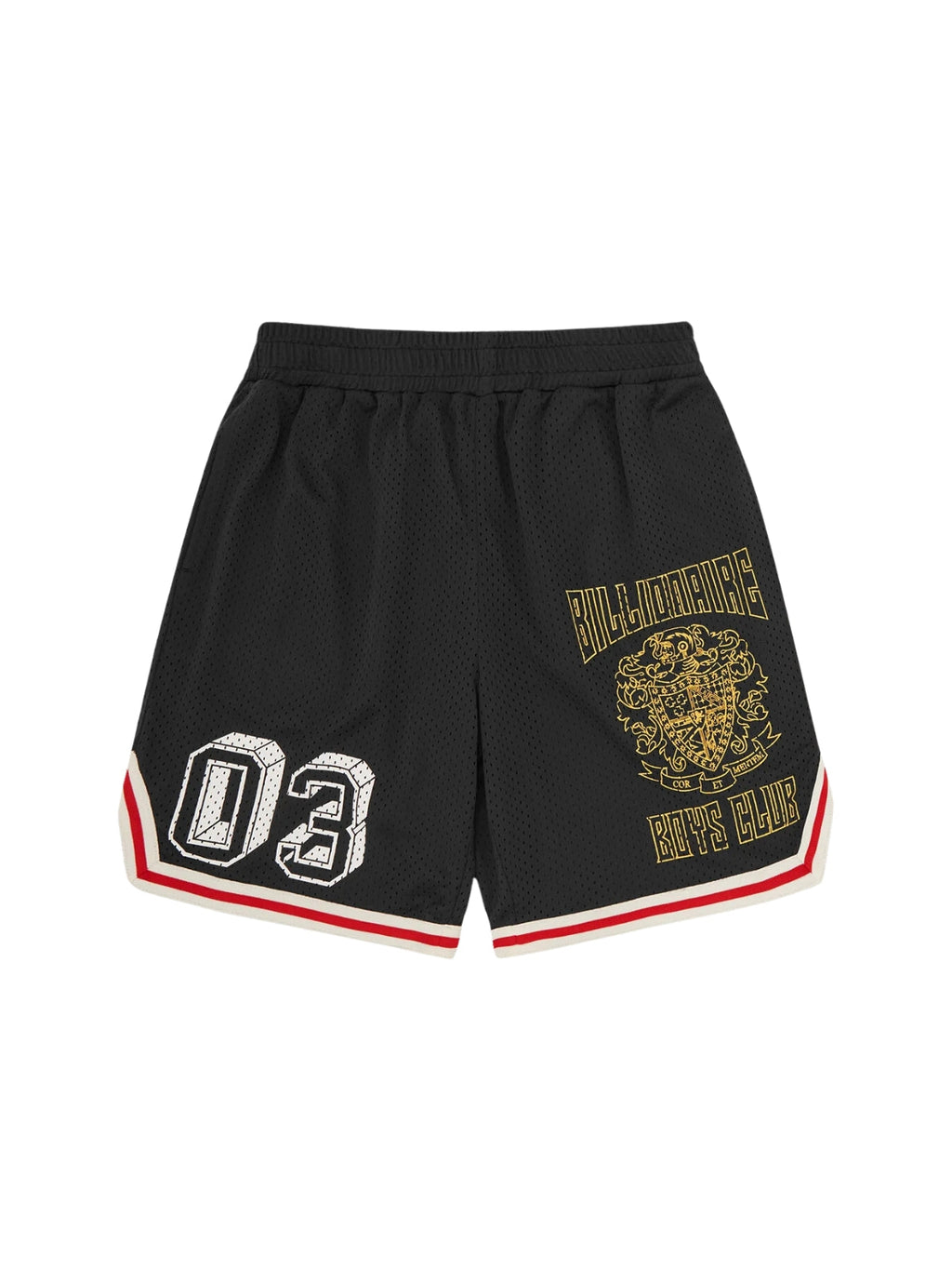 Billionaire Boys Club Shorts Basketball Crest Black