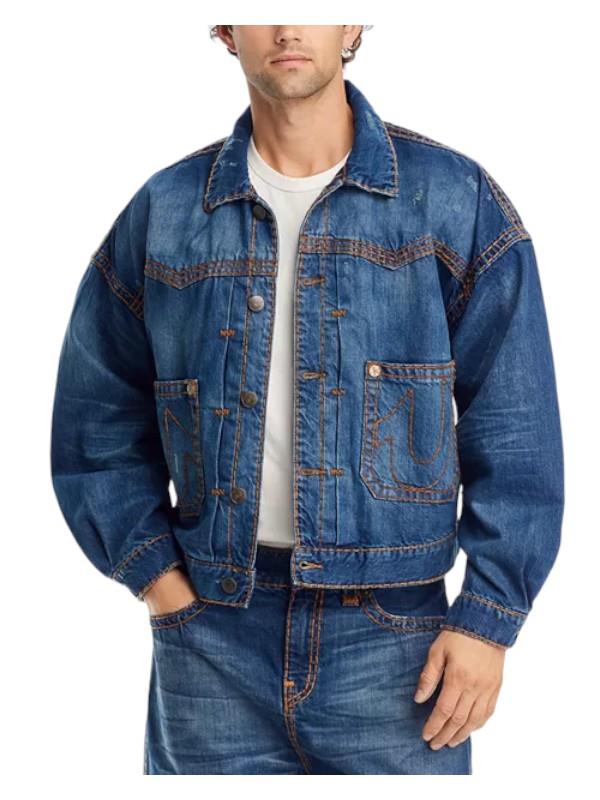 True Religion Jacket West Type 2 Santorini Wash
