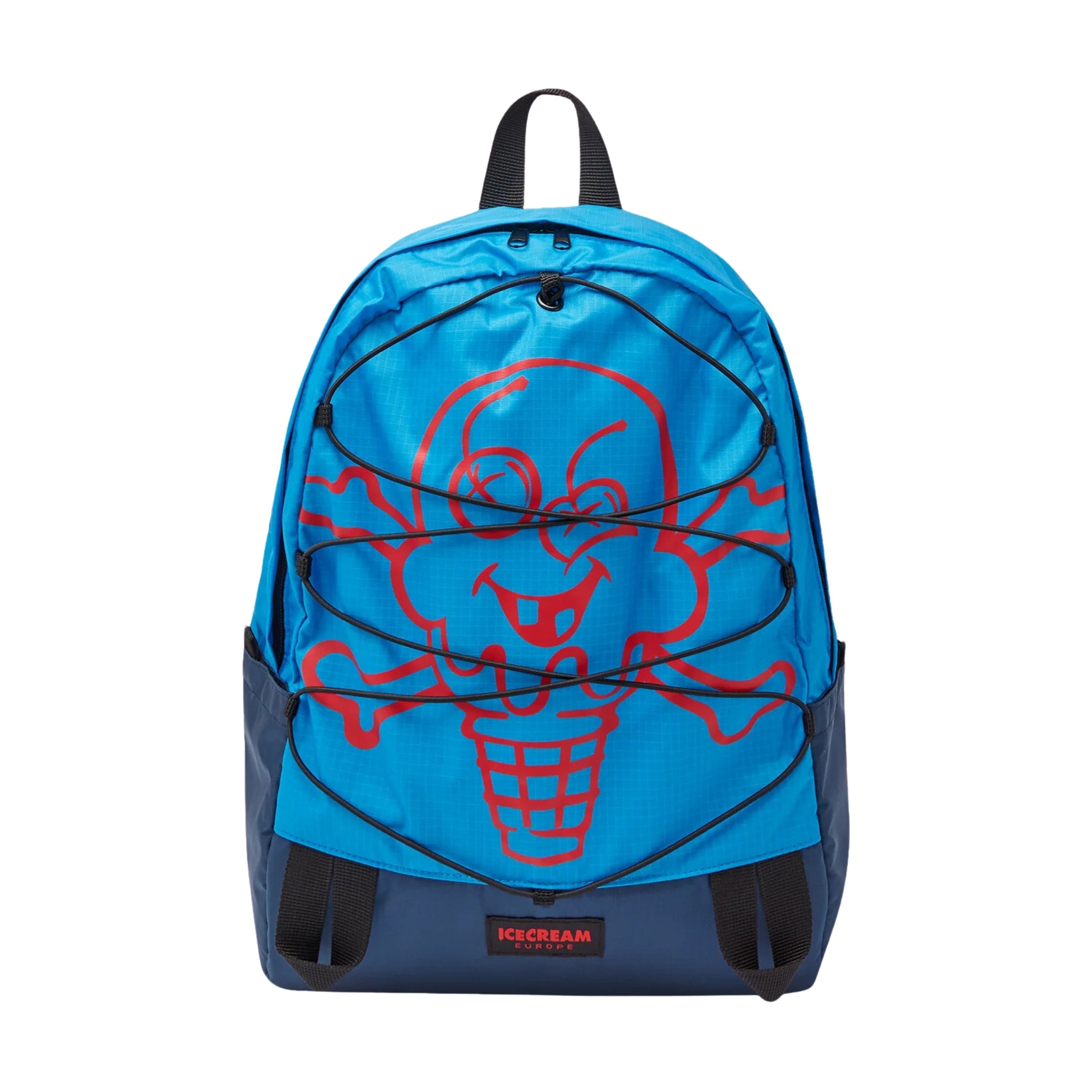 Ice-Cream Bag Back Pack Cones & Bones Blue