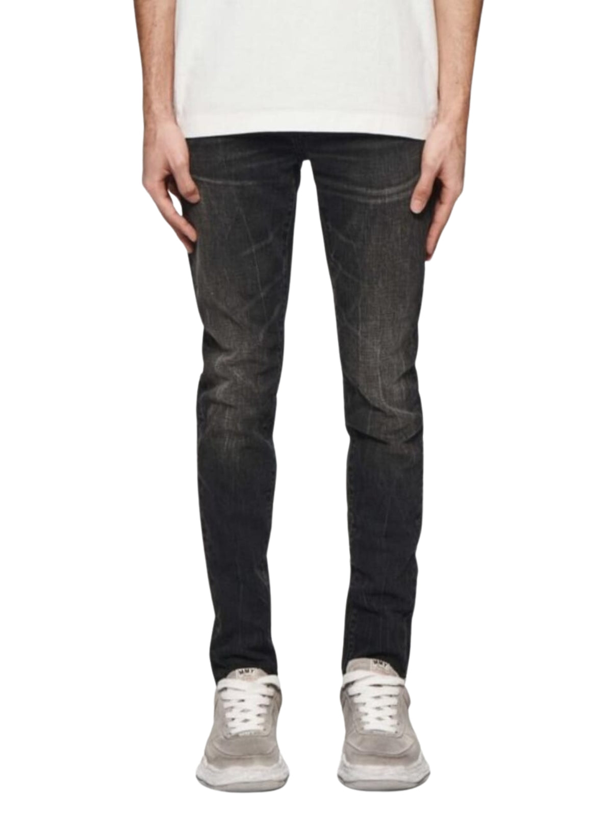 Purple Jeans Skinny Black
