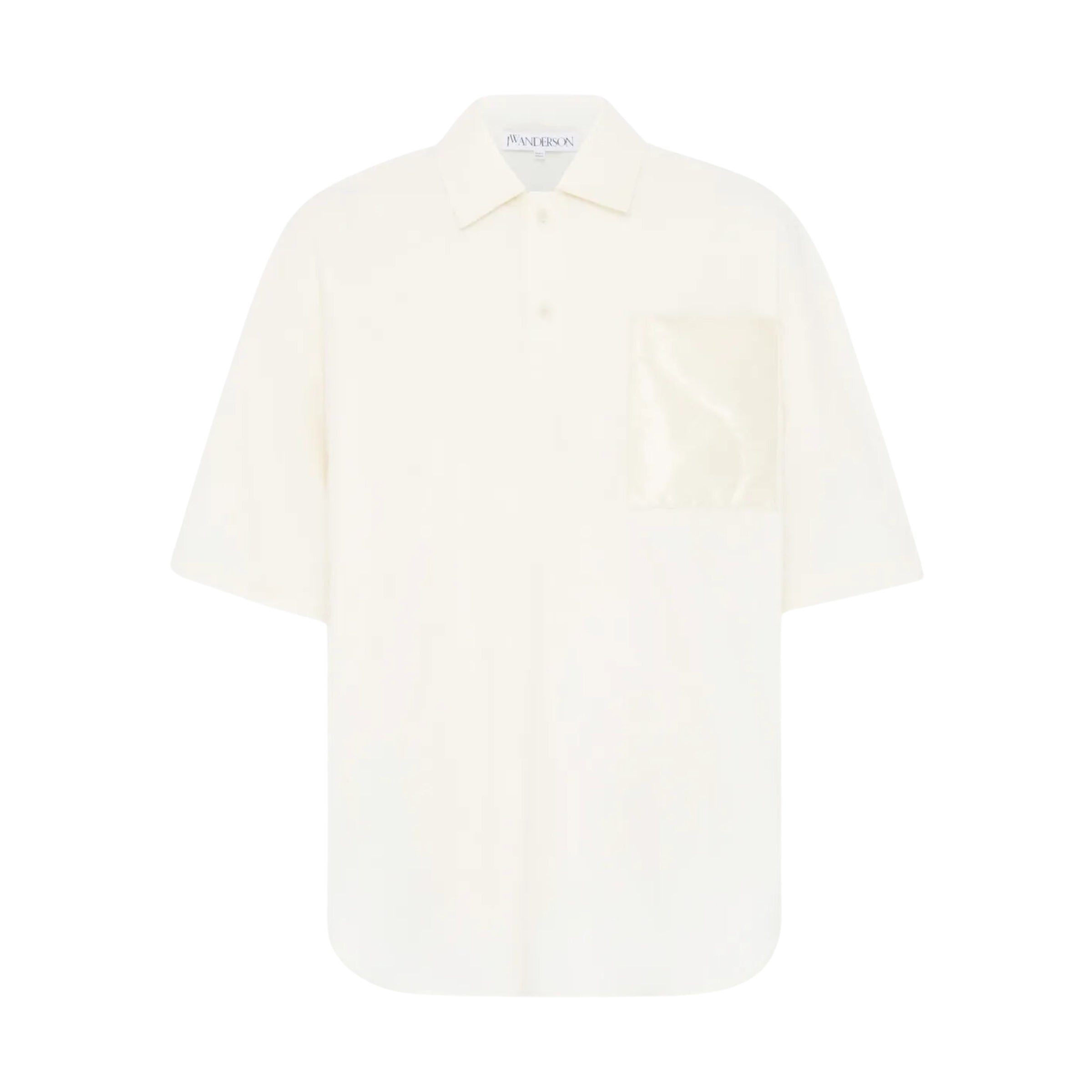 Jw Anderson Shirt Quilted Pocket Ivory
