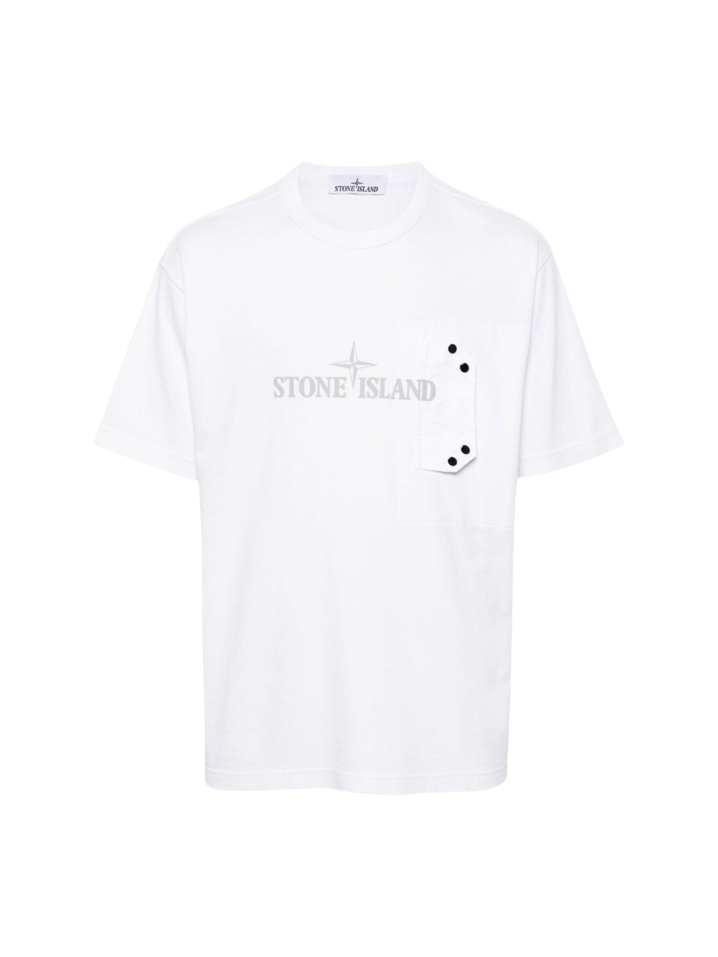 Stone Island T-Shirt Logo White