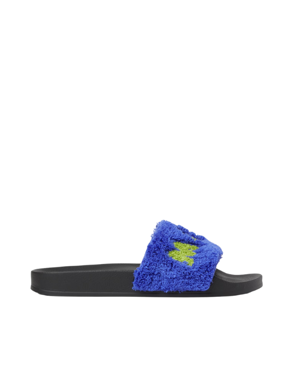 Marni Slides Logo Blue