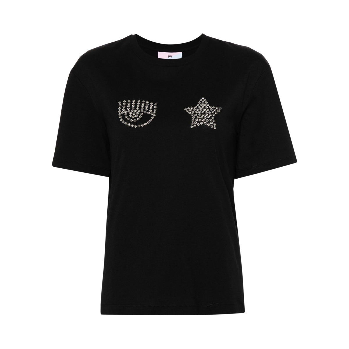 Chiara Ferragni T-Shirt Eye Star Black