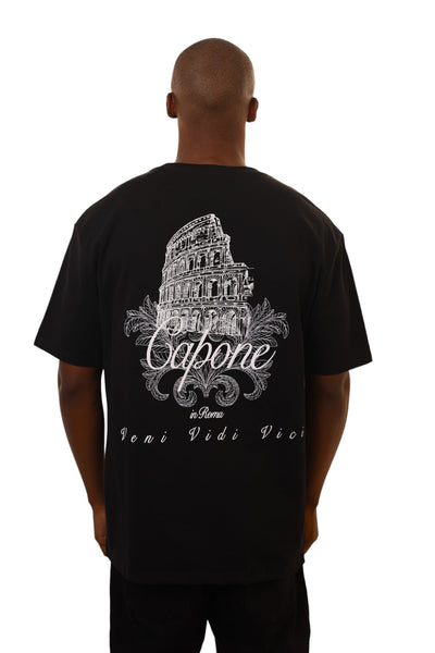 Capone T-Shirt Roman Collosseum Black