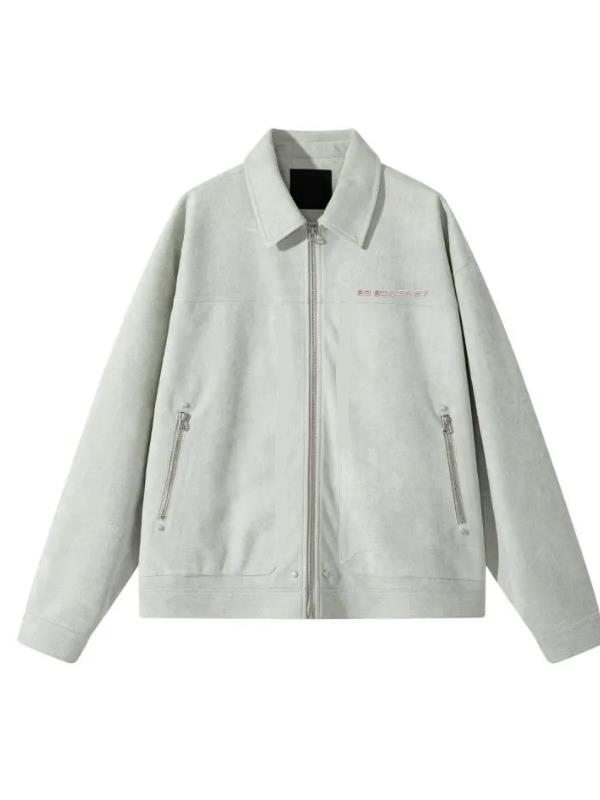 Vtmnts Jacket Barcode Wool White