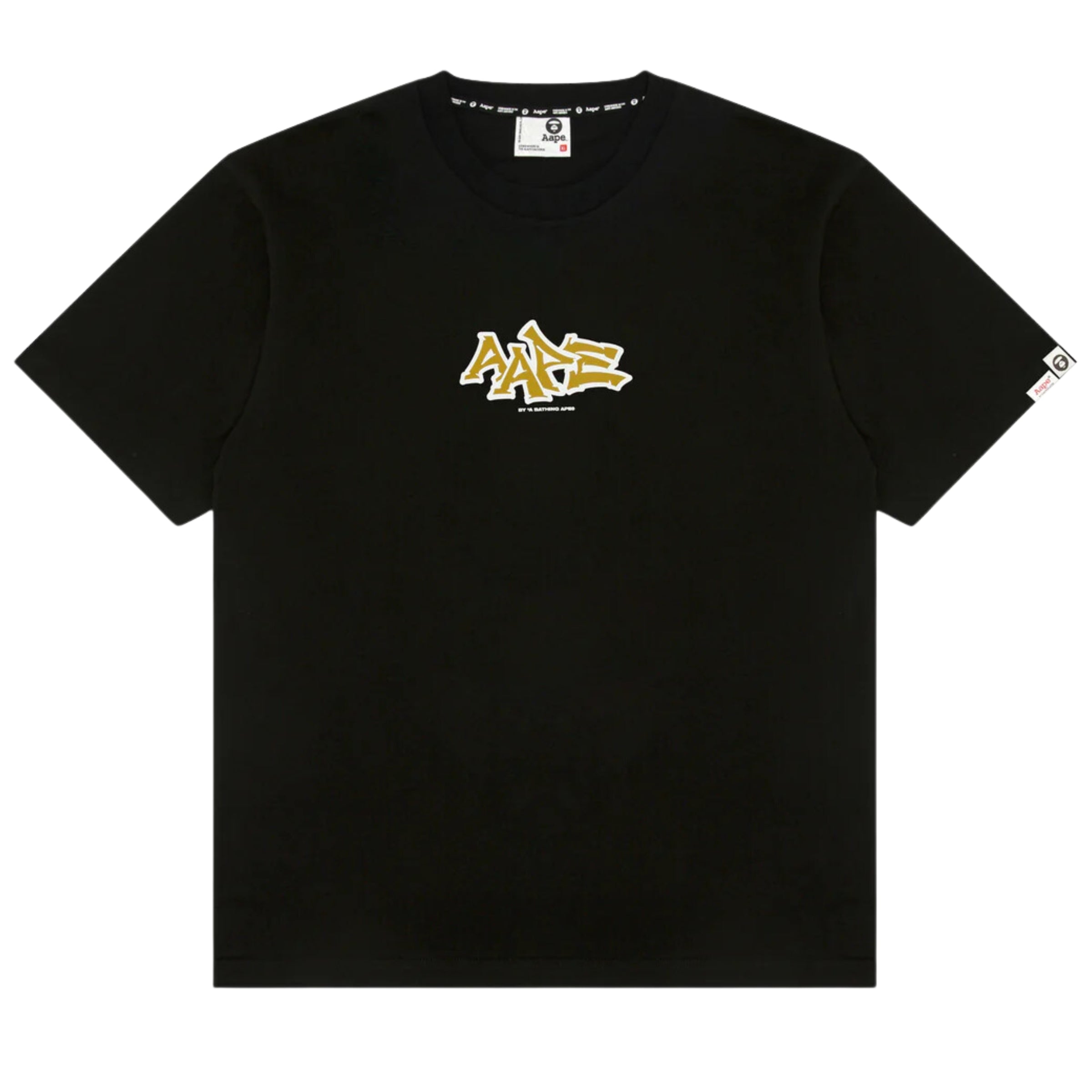 Aape T-Shirt Logo Black