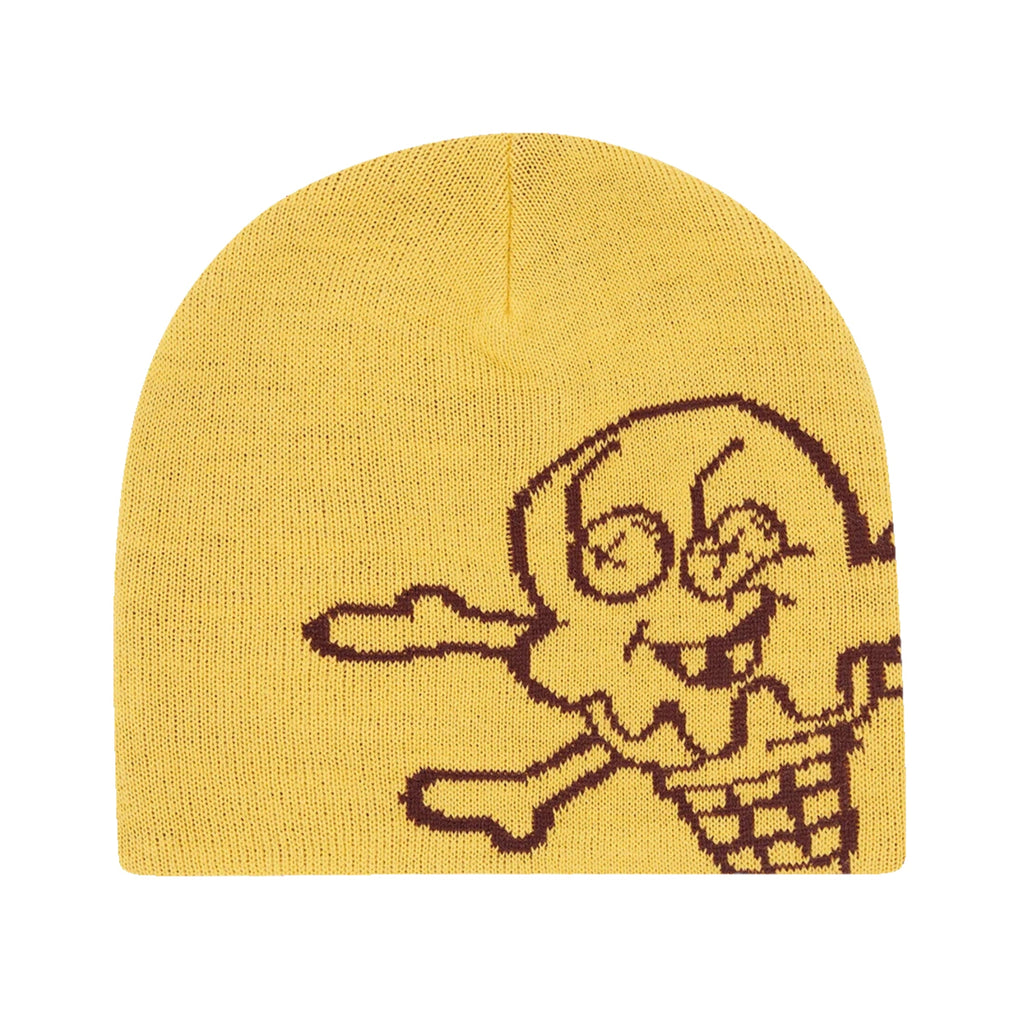 Ice-Cream Beanie Cones & Bones Yellow