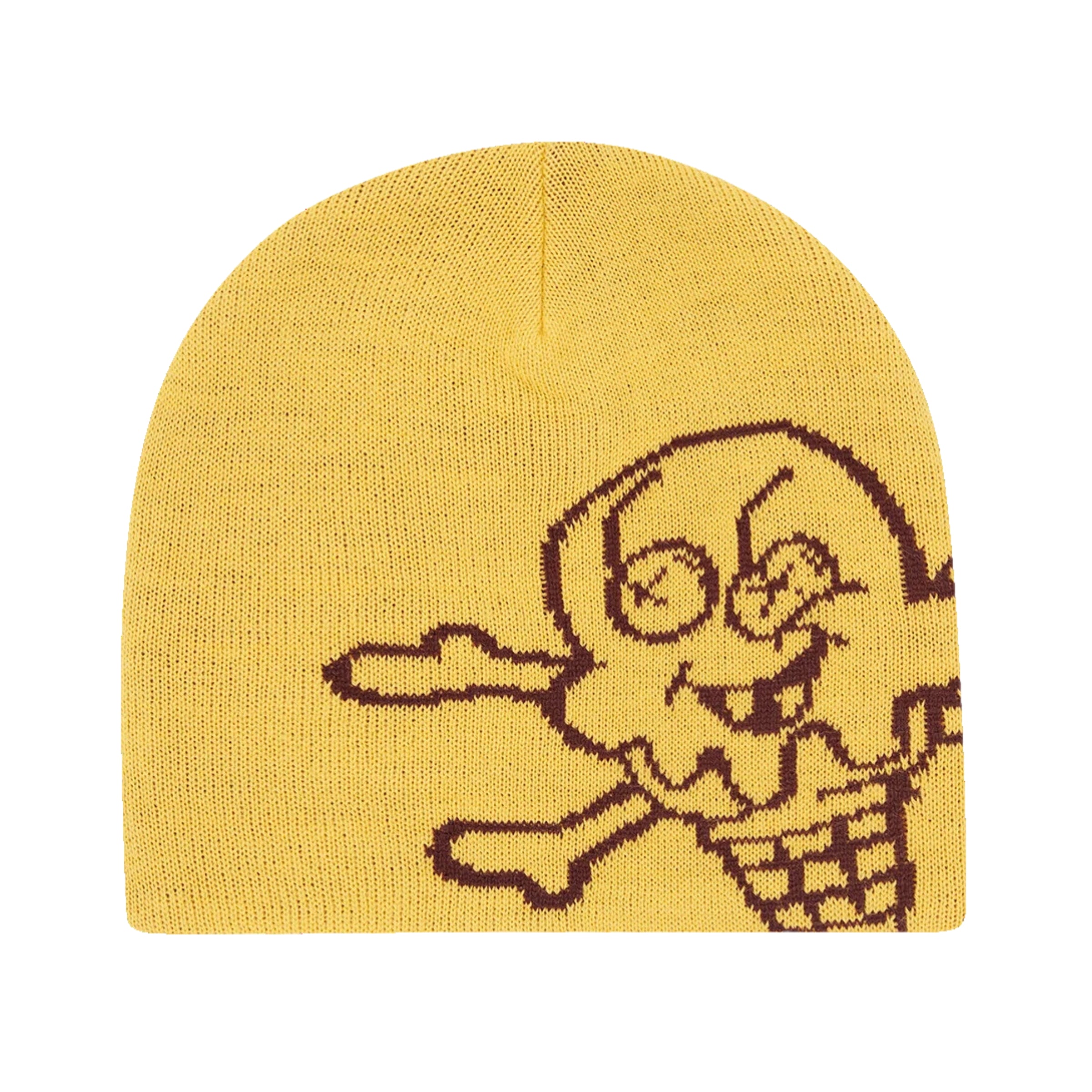 Ice-Cream Beanie Cones & Bones Yellow
