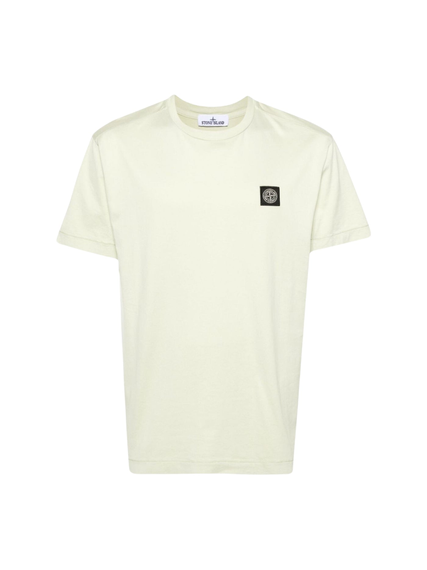 Stone Island T-Shirt Logo Cream