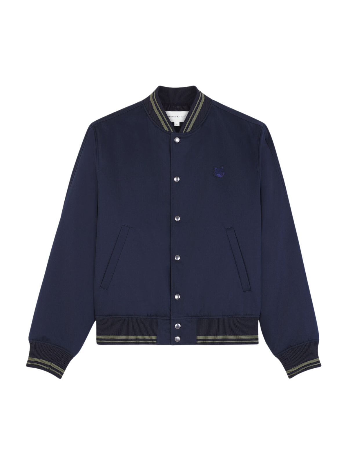 Maison Kitsune Jacket Teddy Blouson Deep Navy